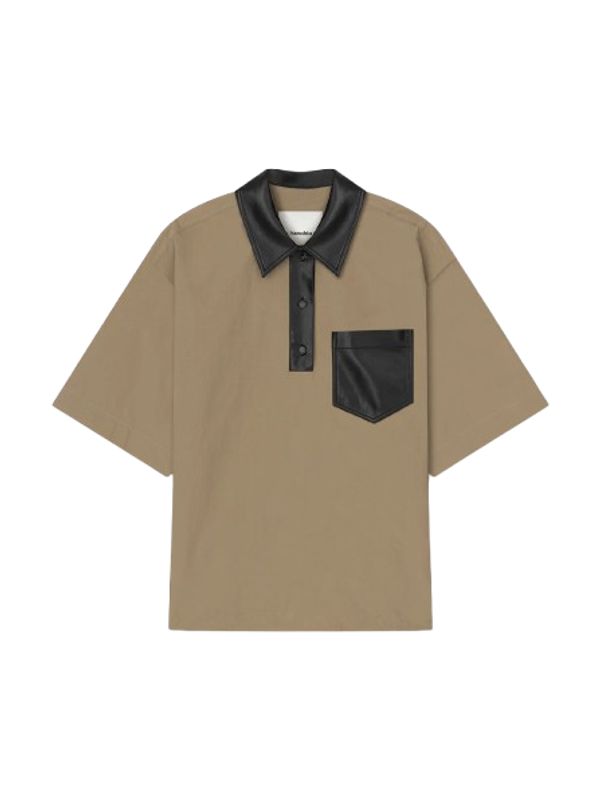 Sanvy
  Oversized Polo Shirt