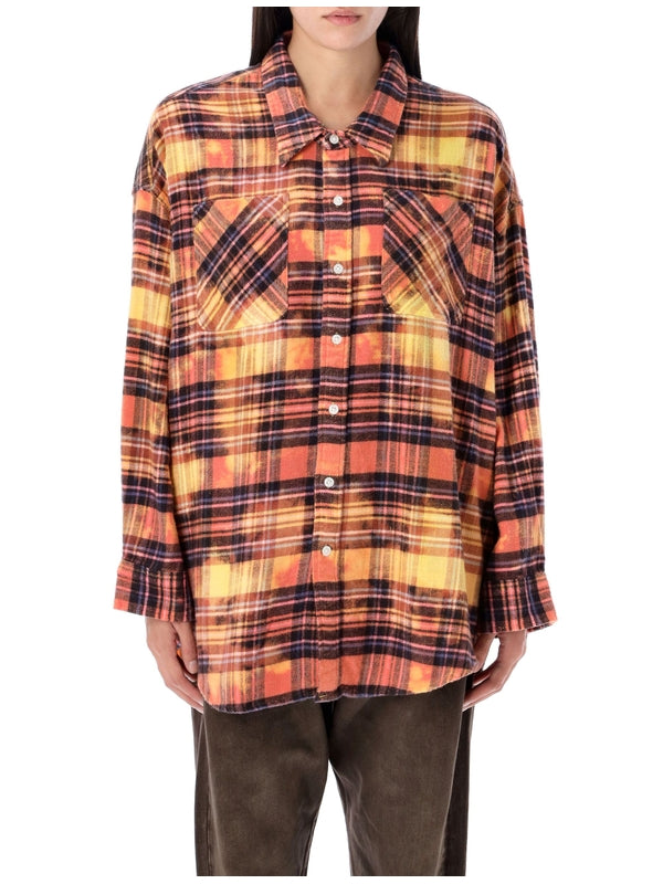 Check Pattern Cotton Shirt