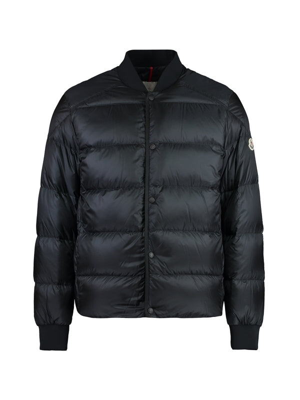 Bazena Logo Patch Bomber Padded