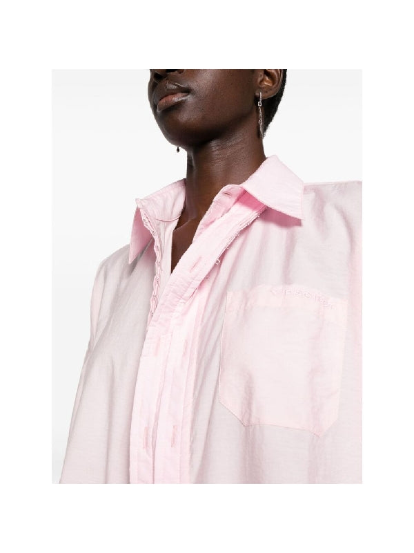 Asymmetric Panel Detail Shirt