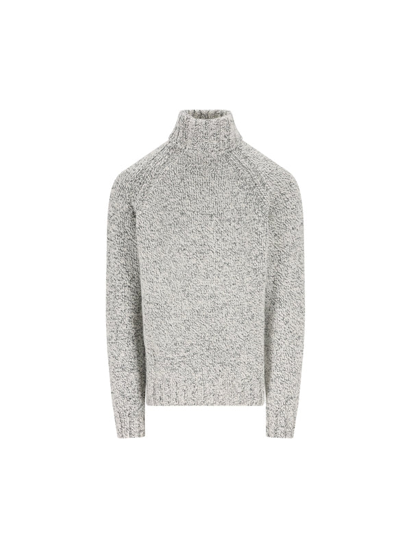 Z Zegna Grey Knitted