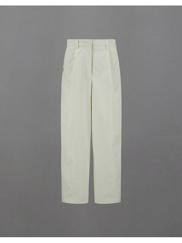 Pintuck Detail Banded Pants