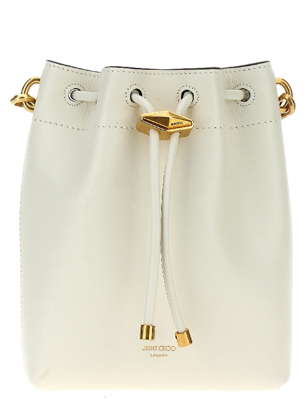 Bon Bon Drawstring Leather
  Bucket Bag