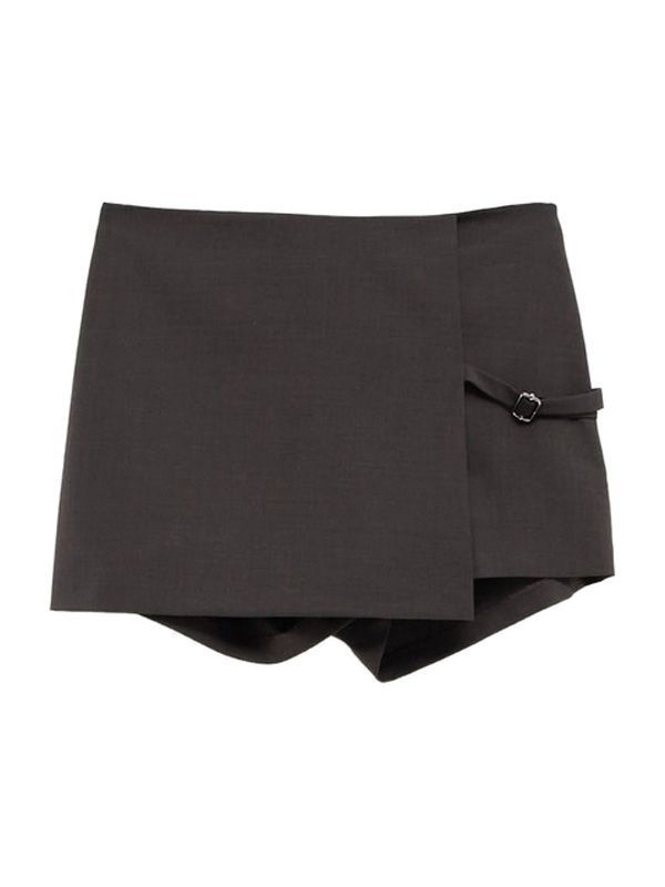 Archi Lab Wool Blend Mini Skirt