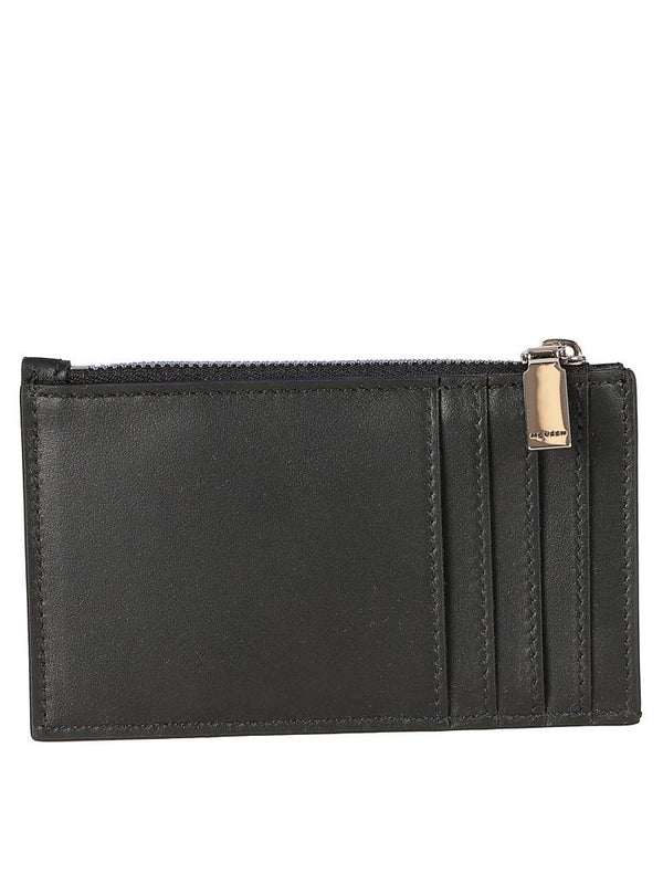 Alexander Mcqueen Black Card Holders