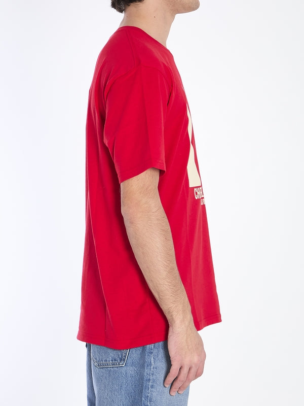 Chez Printed Cotton Short-sleeve
  T-shirt