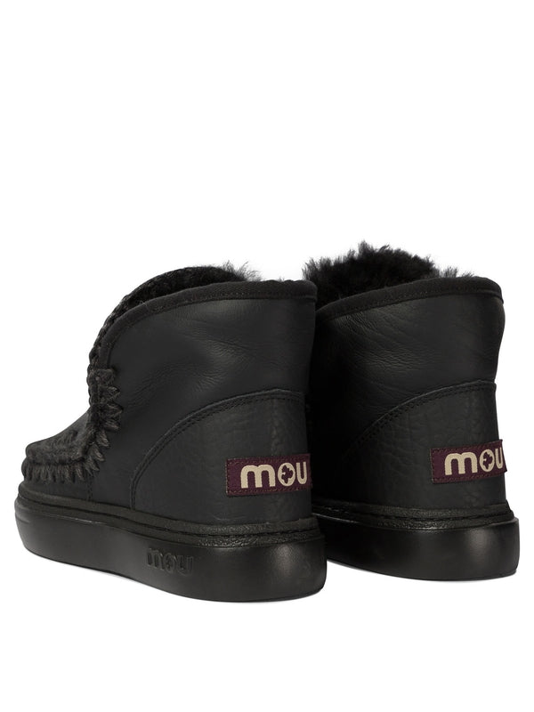 Eskimo Logo Patch Ankle Boots