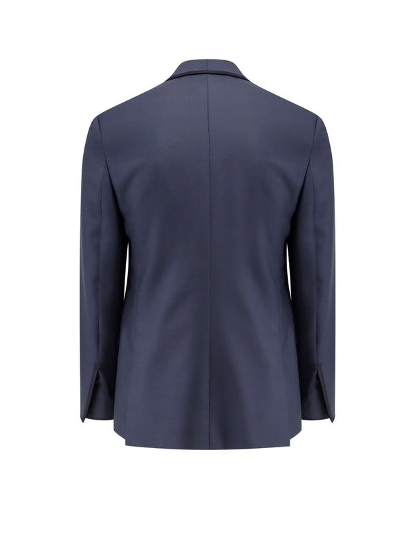 Wool Mohair Double Tailored Jacket