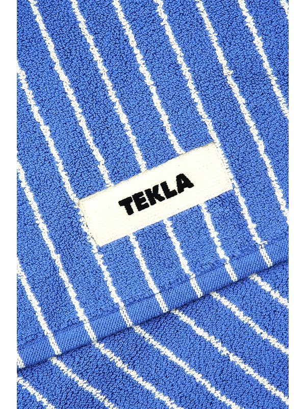 Logo Patch Stripe Towel