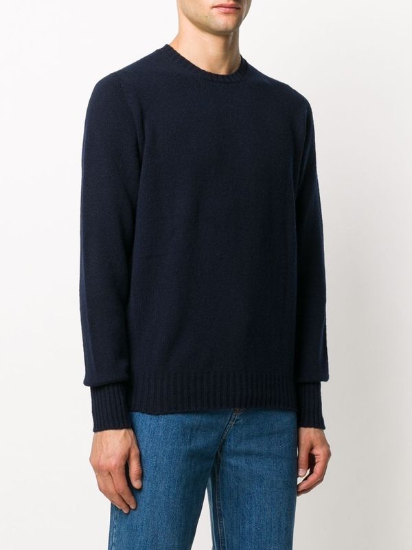 Drumohr Navy Knitted
