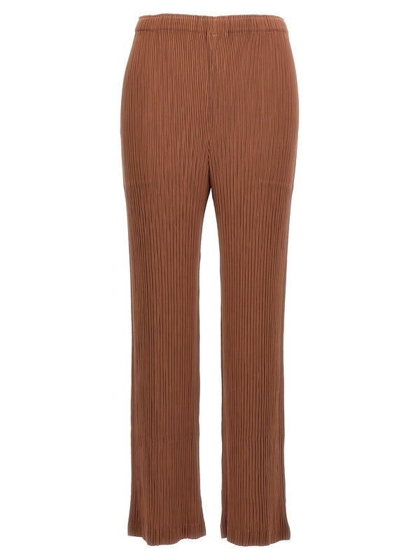 'Hatching Pleats' pants Trousers