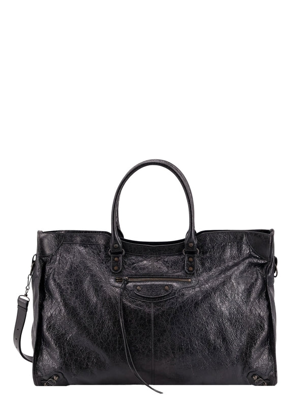 City Leather Boston Bag