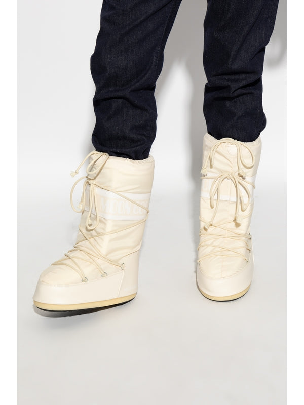 Icon Logo Lace-Up Boots