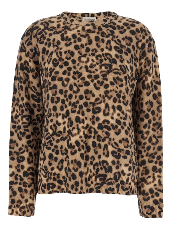 Semi-Couture Leopard Beige Knit
