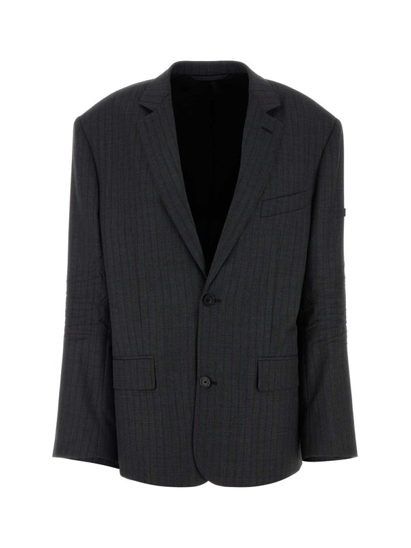 Balenciaga Grey Tailored Jackets