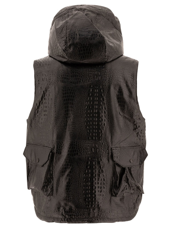 Field Pocket Hood Vest