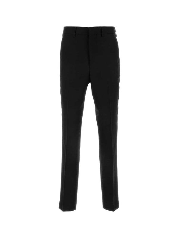 Pleated Virgin Wool Pants