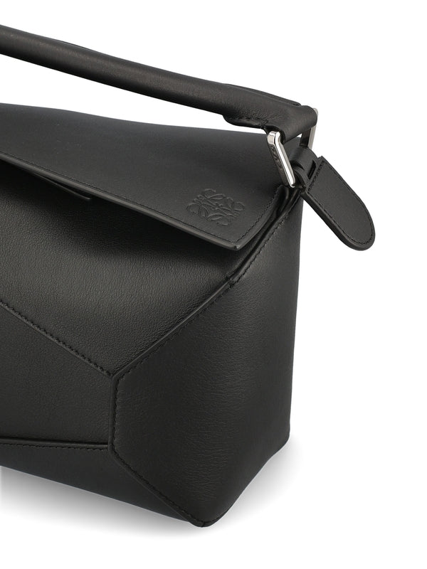 Puzzle Anagram Calfskin Small Crossbody
  Bag