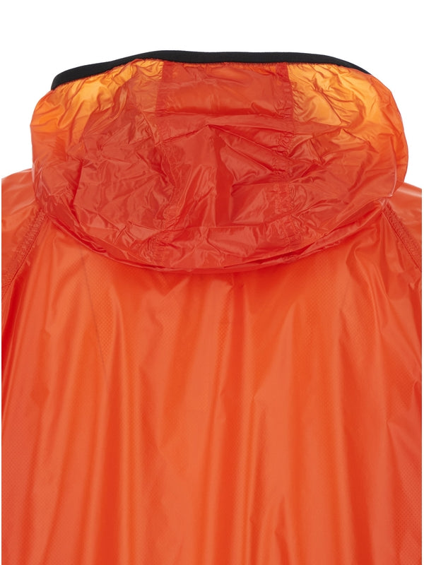 ANUBIS High-Neck Nylon Zip-Up Jacket