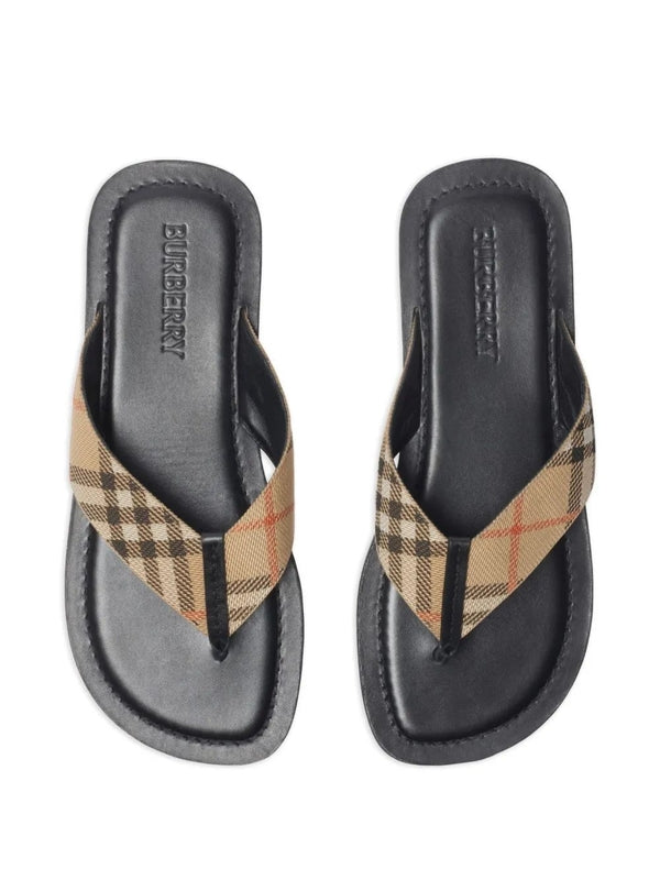 Pavillon Check Flip Flop