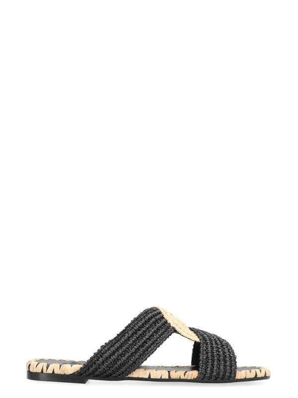 Castañer Black Sandals