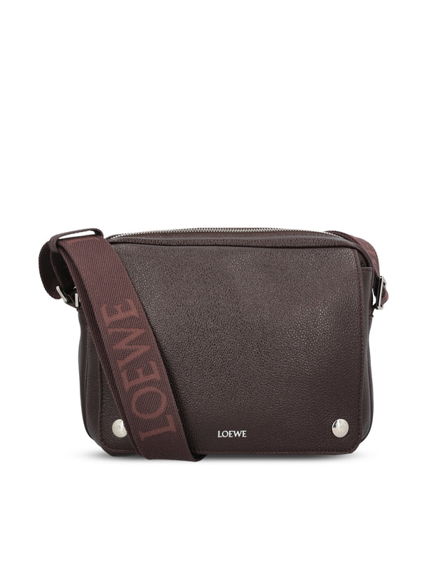 Pebble Leather Medium Crossbody Bag