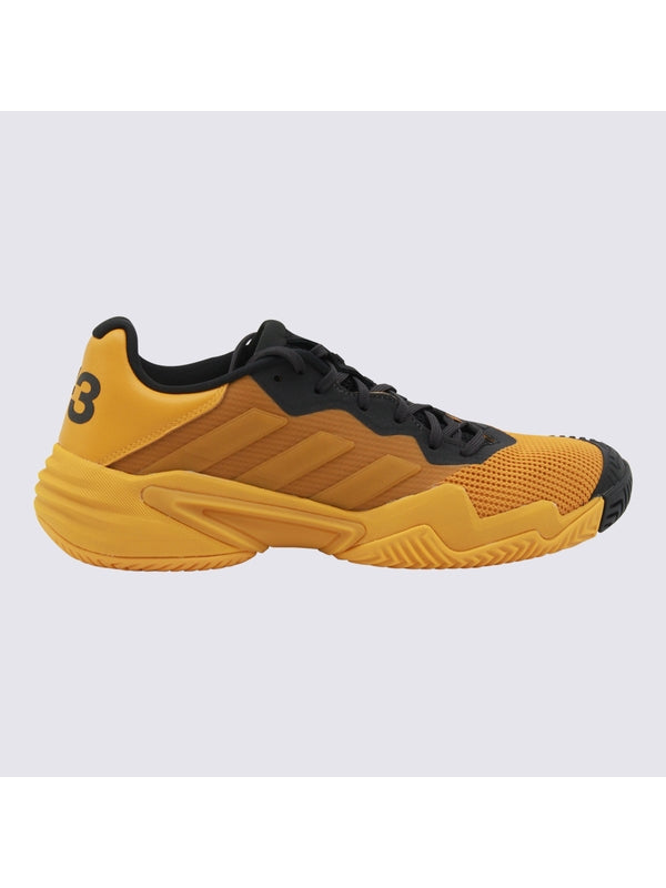 Y-3 Orange Low Top Sneakers
