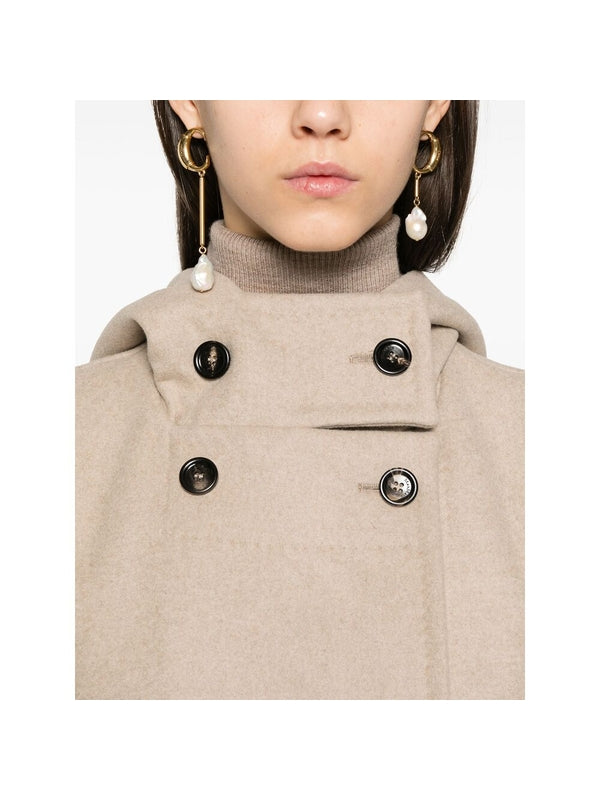 Arturo Wool Cashmere Hoodie Coat