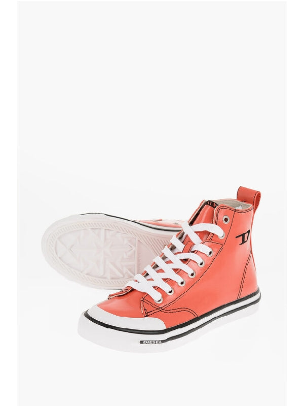 S Athos Logo High-Top Sneakers