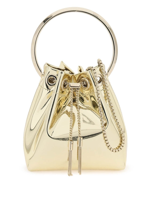 Bon Bon Metallic Bucket Bag