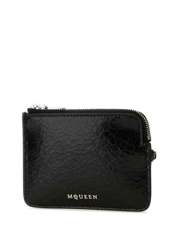 Alexander Mcqueen Black Card Holders