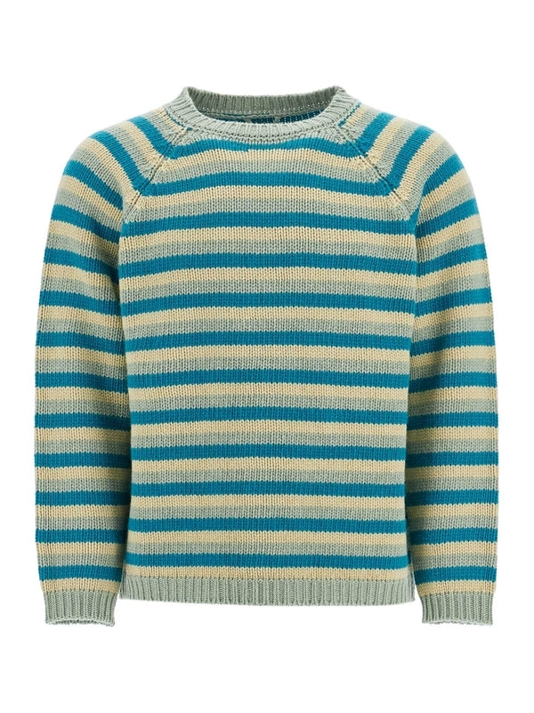 Mossy Glen Stripe Wool Knit