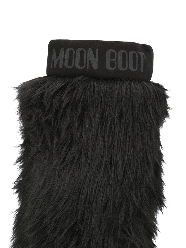 Yeti Icon Logo Faux Fur High Boots