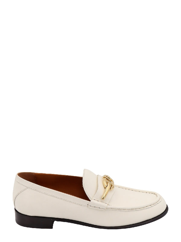 V Logo Calfskin Loafer