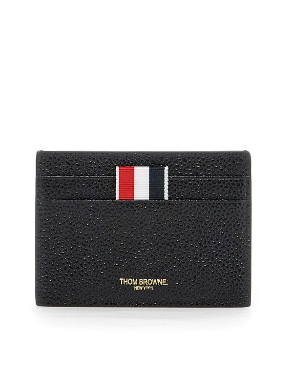 Thom Browne RWB Pebble Leather Card Wallet