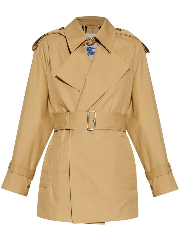 Belt Cotton Trench Coat