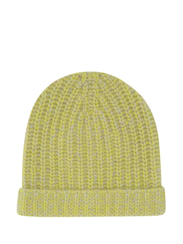 The Elder Statesman Green Beanies