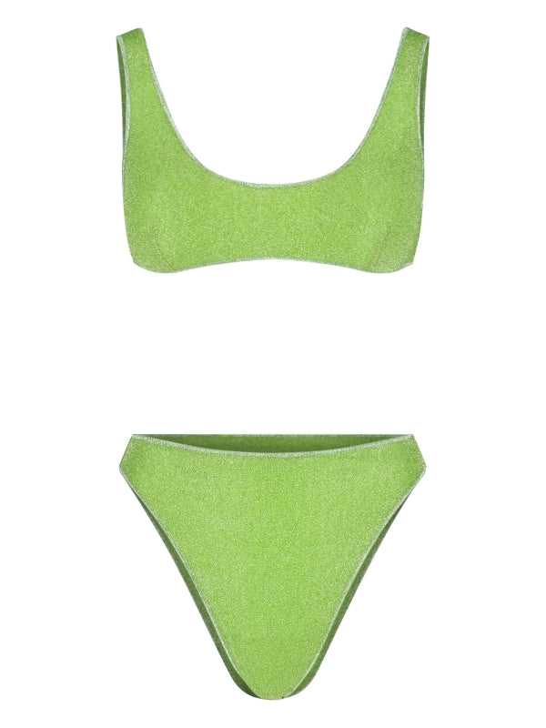 90s Lurex Bikini Set