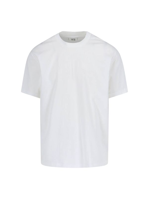 Y-3 White Short Sleeve T-shirt