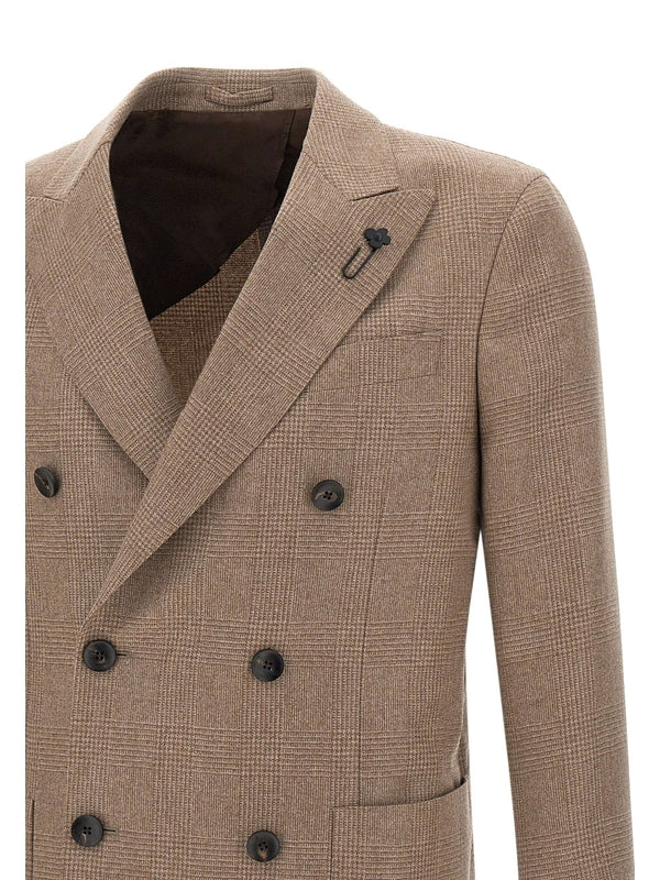 Lardini Brown Tailored Jackets