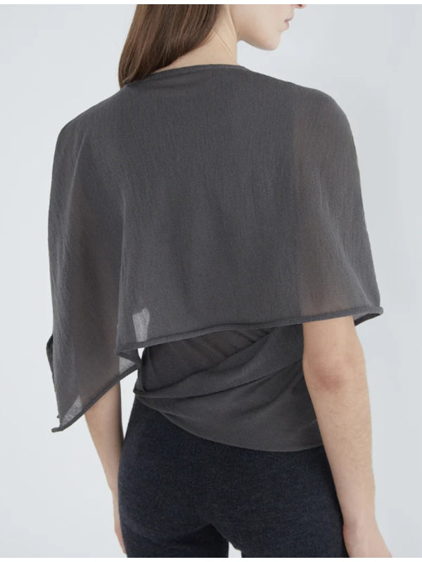 Willy Semi-Sheer Sleeveless Top