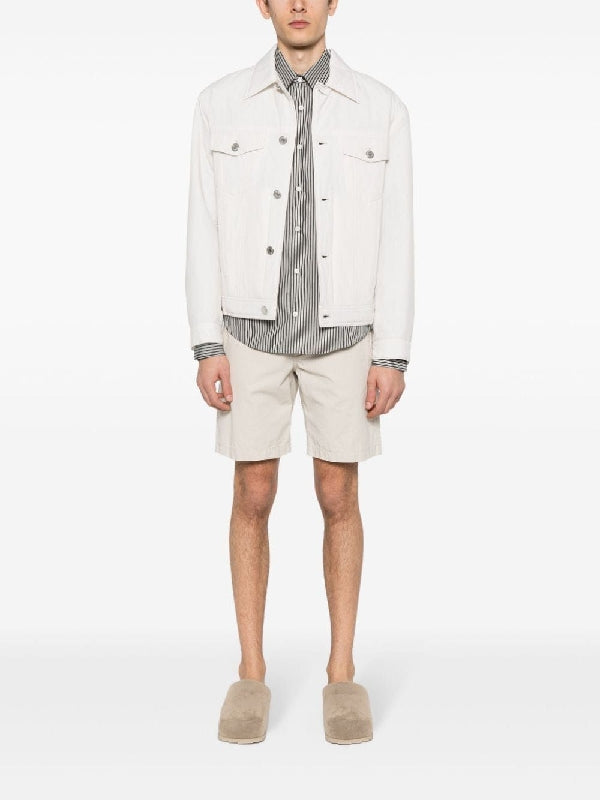 Nylon Padded Trucker Jacket