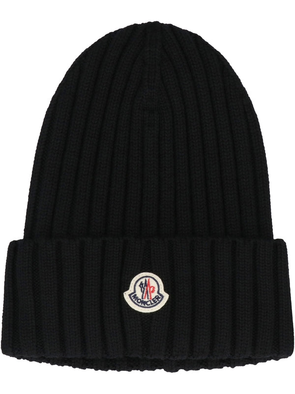Moncler Black Beanies