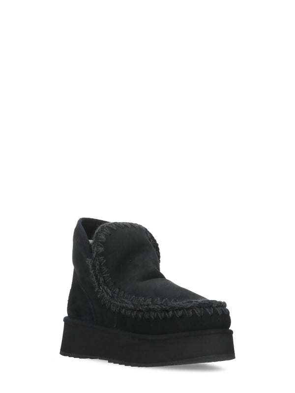 Mini Eskimo Platform Ankle Boots