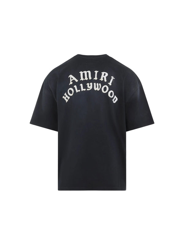 Amiri Black Half Sleeve