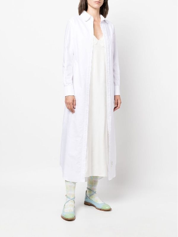 Rwb Tab Cotton Shirt Dress