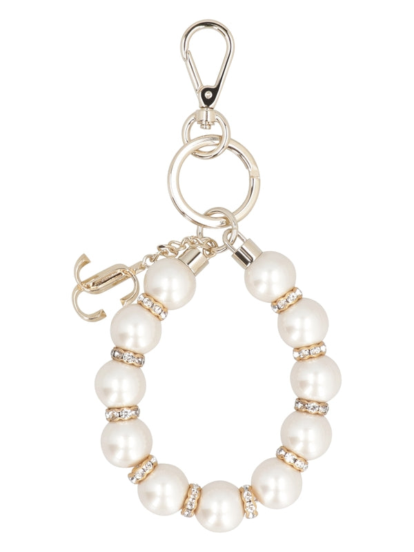 Sphere Pearl Decorated Key Ring