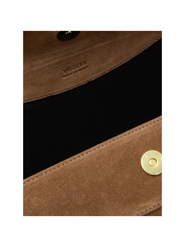 Yuzefi Brown Tote Bags