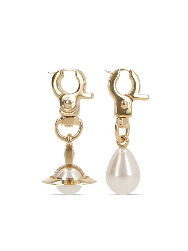 ORB Pearl Decoration Earrings