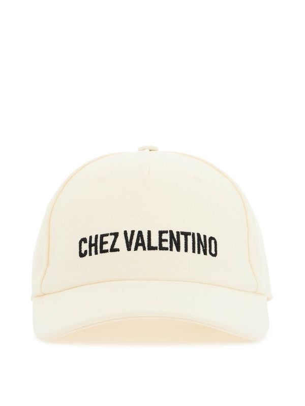 Chez Logo Embroidered Baseball
  Cap